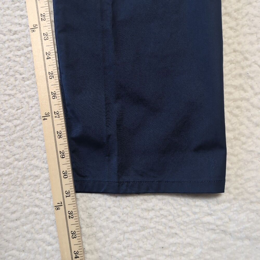 IZOD Men’s 34x32 Navy Blue Advantage Performance Active Stretch Chino Pants - Picture 5 of 8